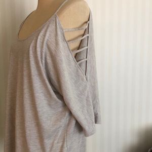 Cold shoulder top